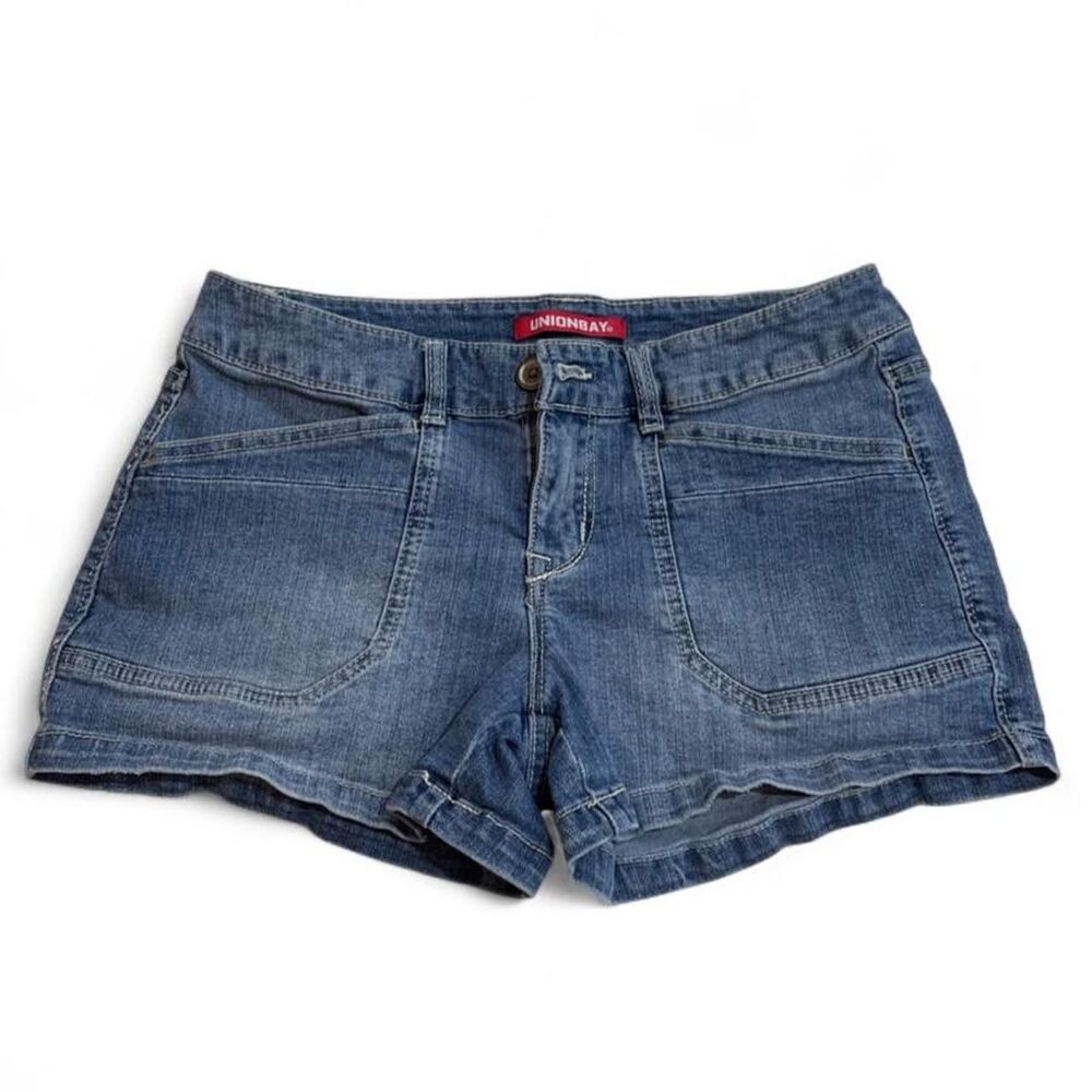 Unionbay Women's Blue and Navy Shorts